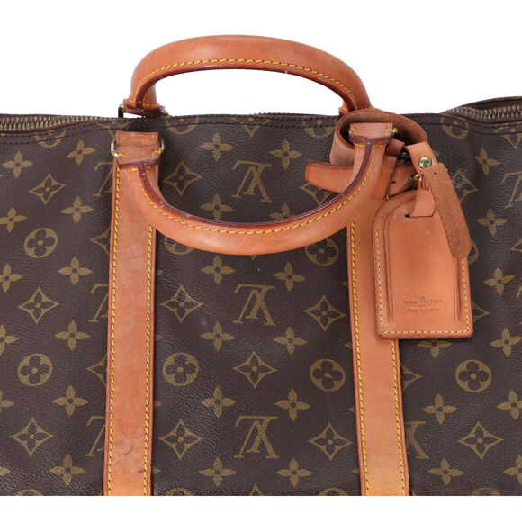 Louis Vuitton Keepall Bandouliere 55 Monogram Boston Bag M41414 - Picture 2 of 8